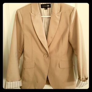 Tan blazer